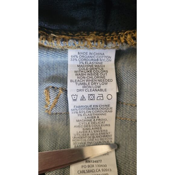 Prana Soma Classic Blue Jeans - Picture 4 of 4